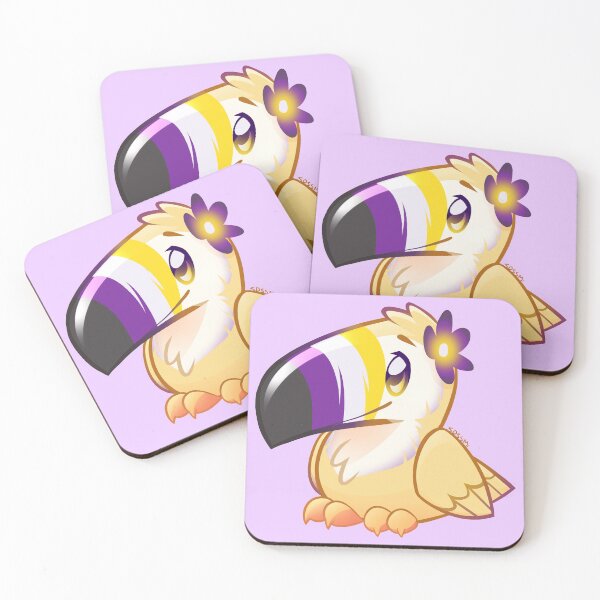Item preview, LGBTQA+ Toucan! Nonbinary Edition designed and sold by Spottedfire 25.