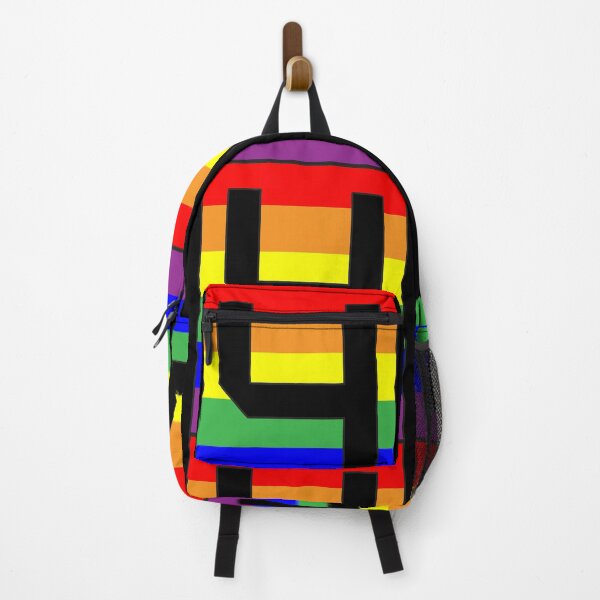 Item preview, Number "4" LGBT Gay Pride Rainbow Flag font designed and sold by 65 MCMLXV.