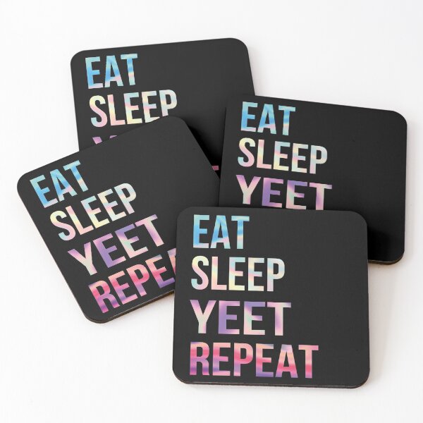 Item preview, Eat Sleep Yeet Repeat hologram designed and sold by sophiacuarts.