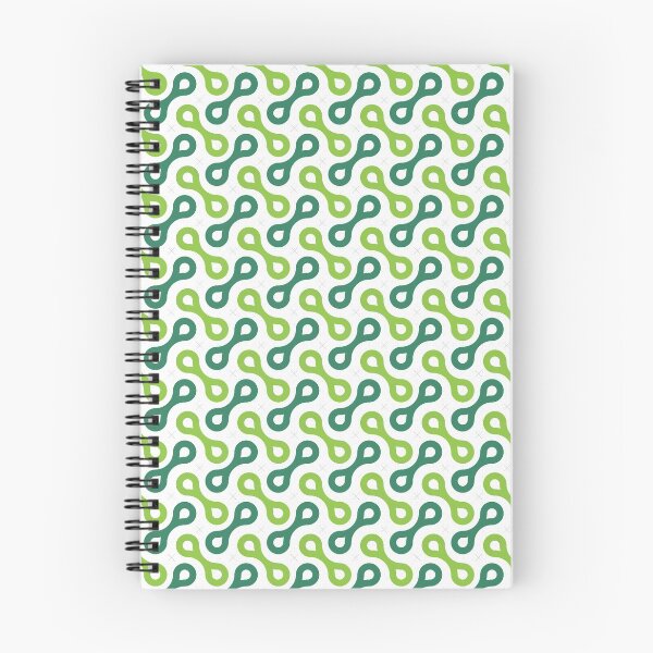 Item preview, Splitting Cells Geometric Pattern – Green designed and sold by RoguePatterns.