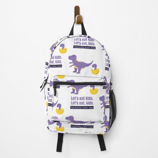 Item preview, Lets Eat, Kids Punctuation Saves Lives Funny Grammar Teacher designed and sold by equilibrum08.