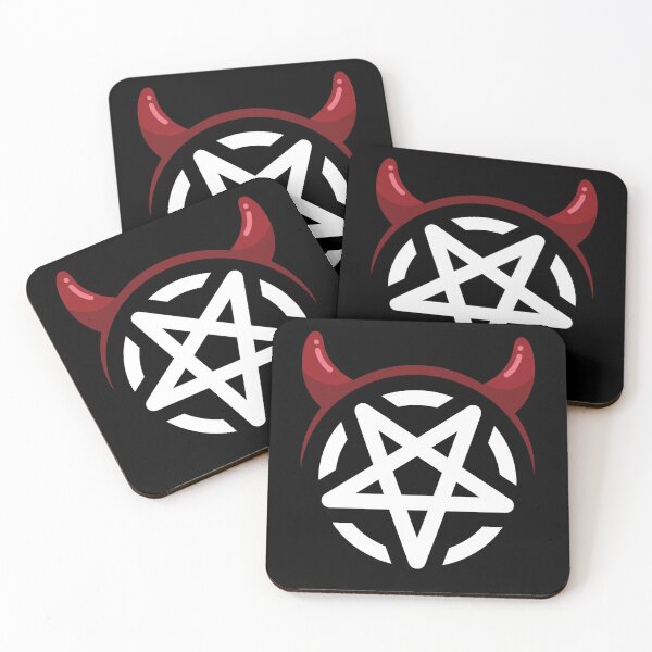Item preview, Pentagram Devils Horns Alternative Fashion  designed and sold by Tatt-Hooligans.