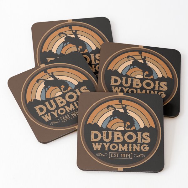 Item preview, Dubois, Wyoming Retro Wild West Cowboy designed and sold by NoBonesLife.