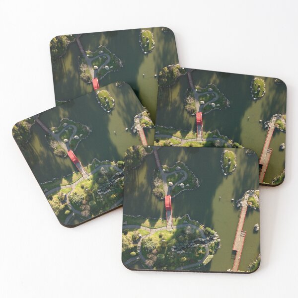 Item preview, Japanese garden from above designed and sold by QualtaghArt.