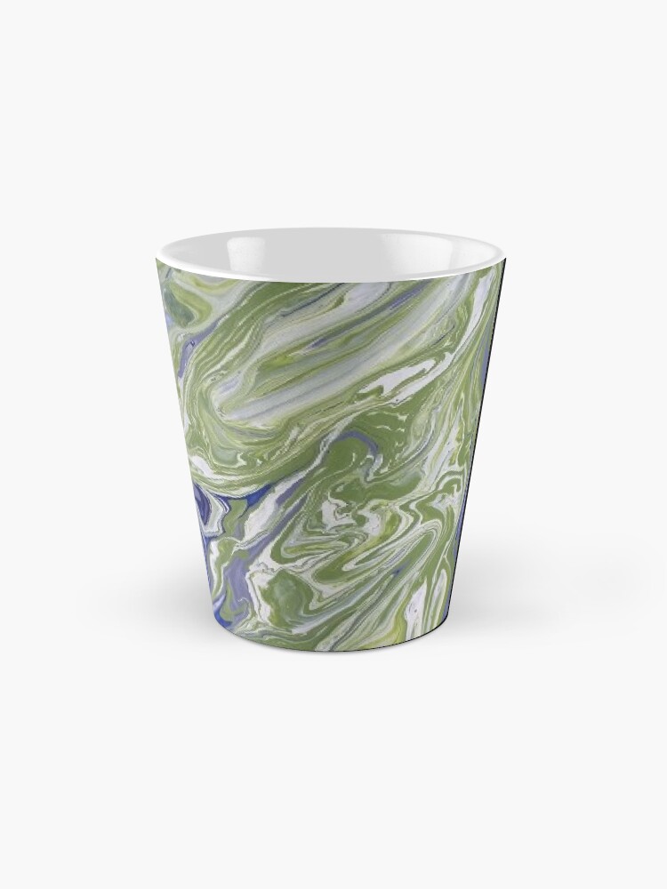 Alternate view of Abstract Painting-"Lavender Lady"-Abstract Art-Abstract Mug