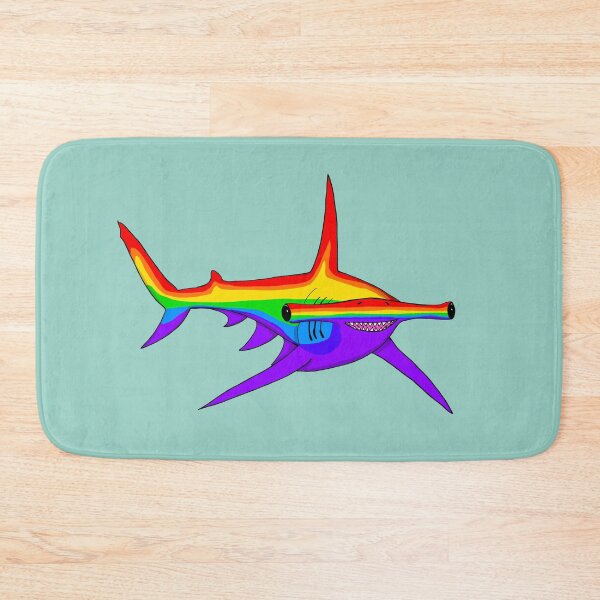 Item preview, Rainbow Hammerhead designed and sold by Olivia V. Ambrogio.