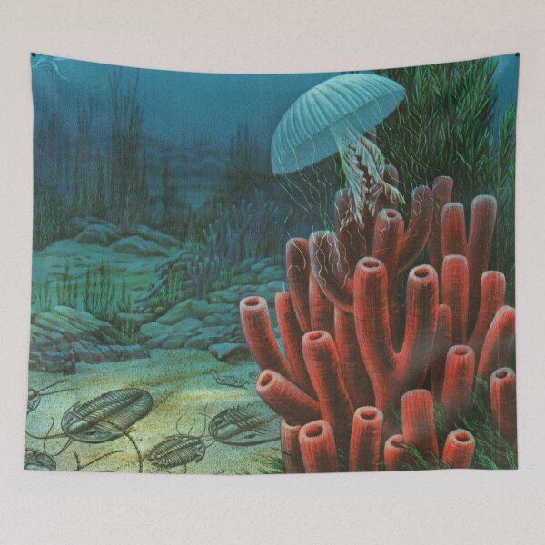 Item preview, Prehistoric Ocean Life | Vintage Illustration designed and sold by elevens.