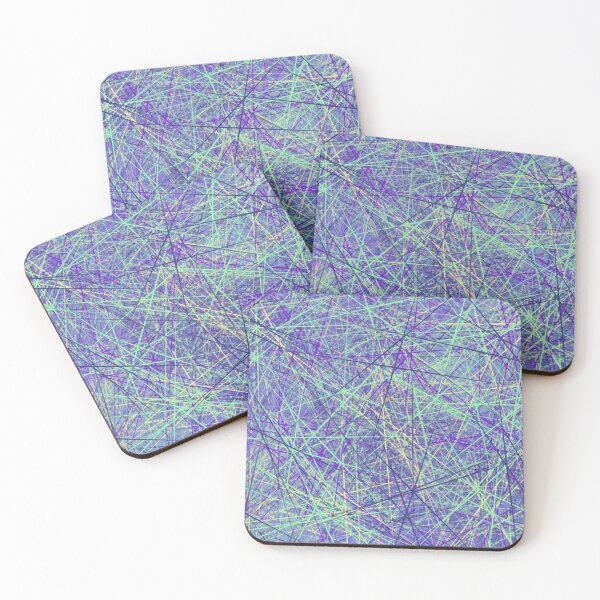 Item preview, Networking in Purple Digital Abstract Pattern designed and sold by AMSonArt.