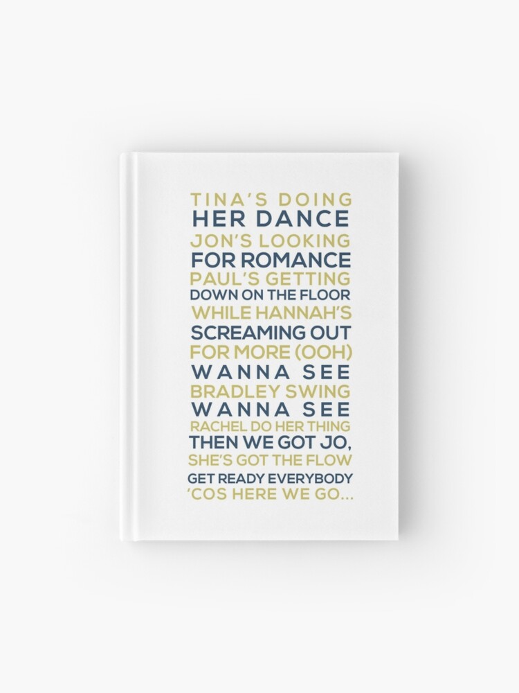 S Club Party Hardcover Journal By Onceuponastar Redbubble