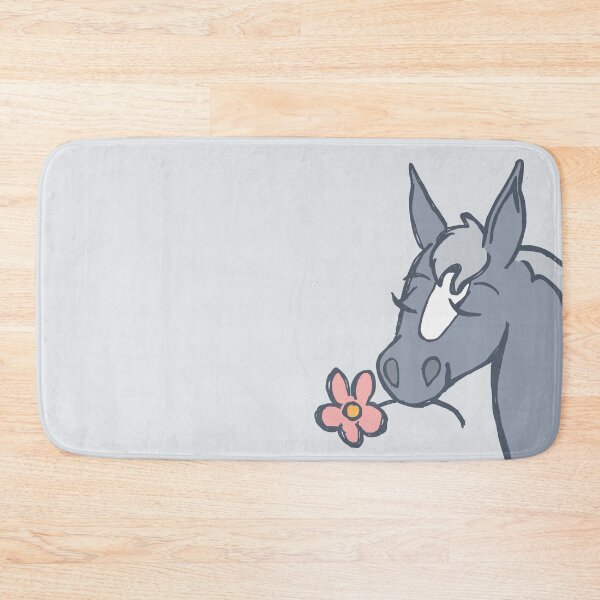Item preview, A Grey Mule with a Flower designed and sold by Valligator.