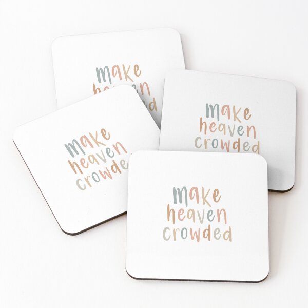 Item preview, make heaven crowded designed and sold by crafty.chlo.