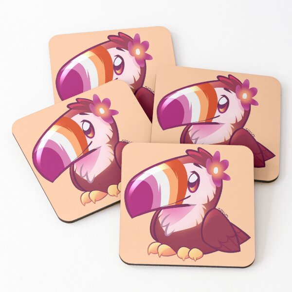 Item preview, LGBTQA+ Toucan! Lesbian Edition designed and sold by Spottedfire 25.