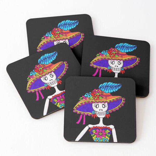 Item preview, Catrina Mexican Skull Lady designed and sold by DinorahAle.