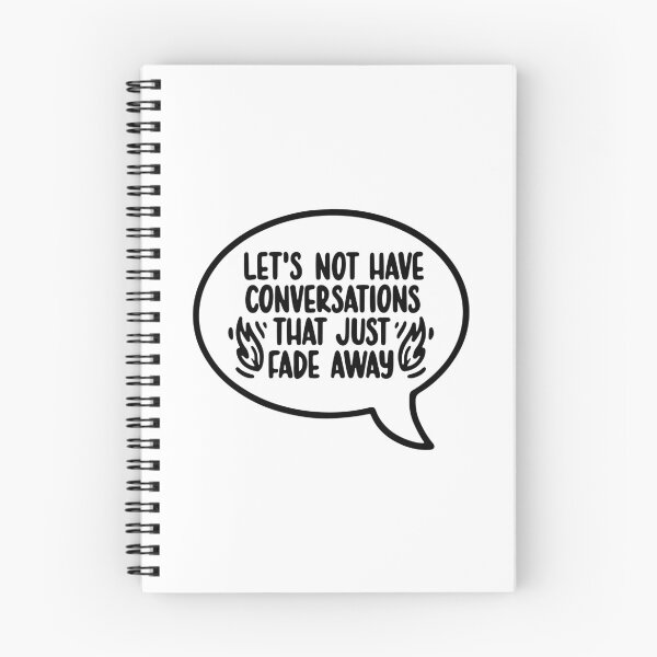 Item preview, Let's not have conversations designed and sold by letterbrighter.