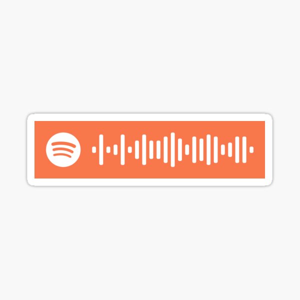 Brown Sugar The Rolling Stones Spotify Code Sticker