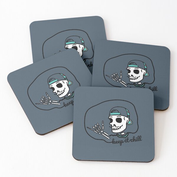 Item preview, Keep It Chill Skeleton designed and sold by ontenno-designs.