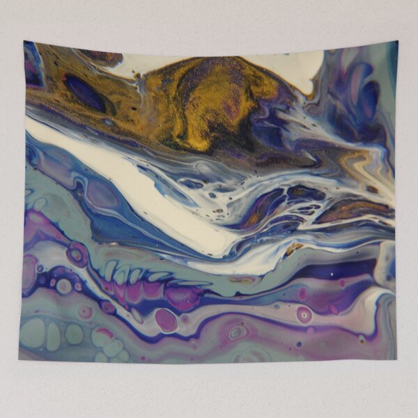 Item preview, Follow the River - Abstract Landscape by Fluid Nature designed and sold by vmajzlik.