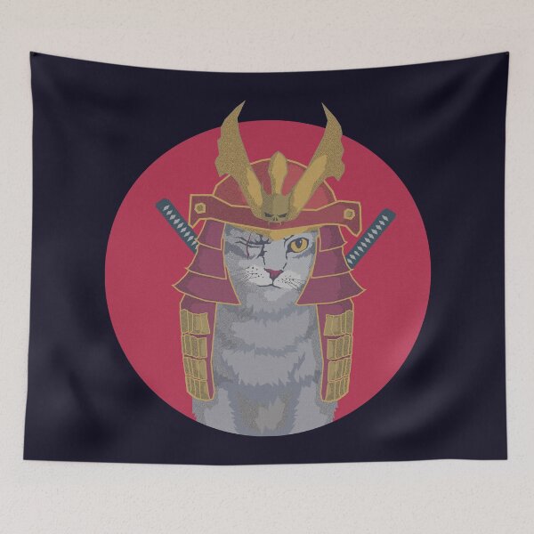 Item preview, Samurai Cat (Armor) designed and sold by MythoCulture.