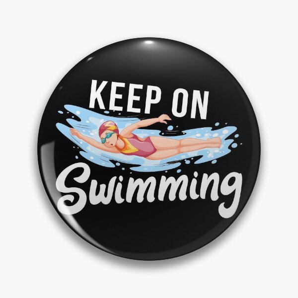 Item preview, Funny Retro Vintage Swimmer Swimming Gift designed and sold by jcorres.