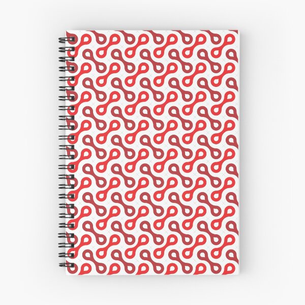 Item preview, Splitting Cells Geometric Pattern – Red designed and sold by RoguePatterns.