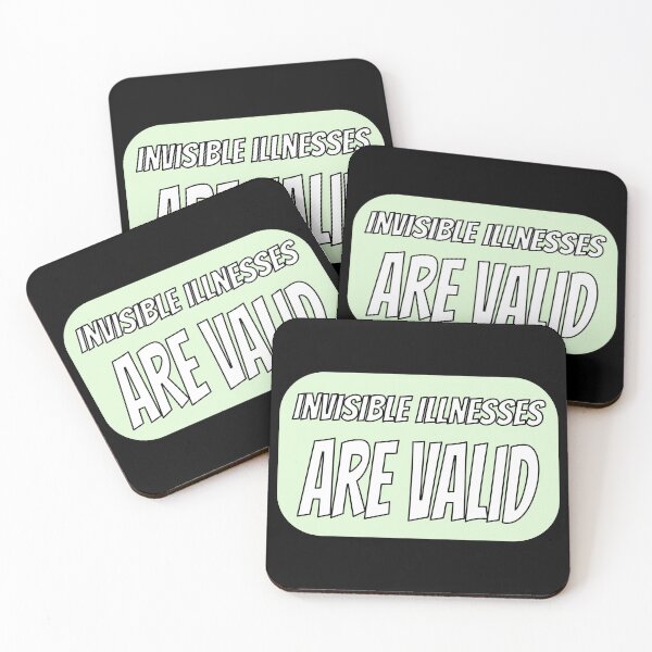 Item preview, Invisible Illnesses are Valid - Green designed and sold by QuinnRamsay.
