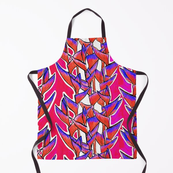 Item preview, Heliconia Rostrata Tropical Flowers Bold Floral Pattern Pink designed and sold by Julia Khoroshikh.