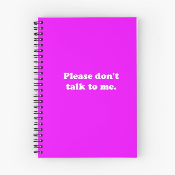 Item preview, Please don't talk to me. designed and sold by ThingsByJoy.