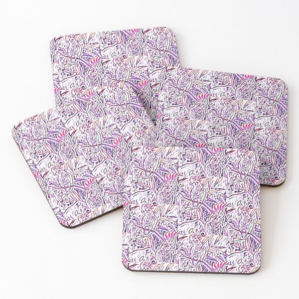 Item preview, Purple Parrots designed and sold by Tovers.