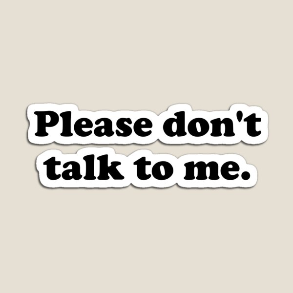 Item preview, Por favor, no me hables. designed and sold by ThingsByJoy.