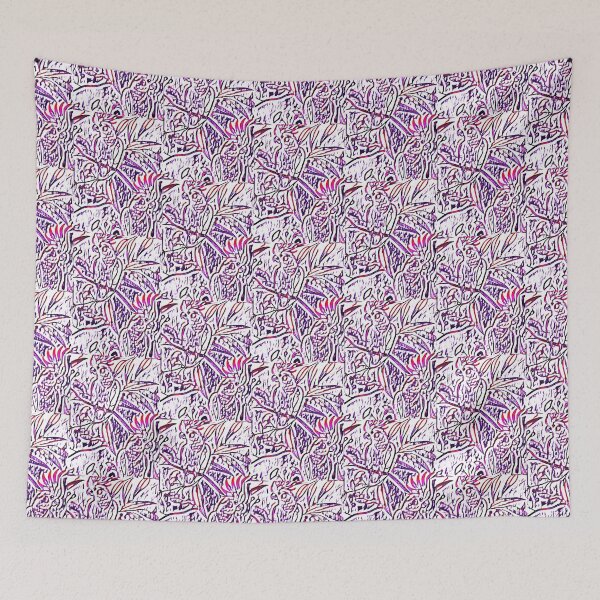 Item preview, Purple Parrots designed and sold by Tovers.