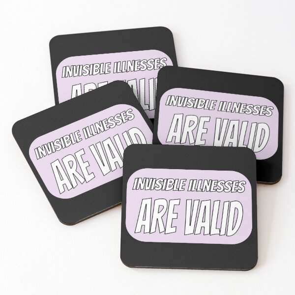 Item preview, Invisible Illnesses are Valid - Pink designed and sold by QuinnRamsay.