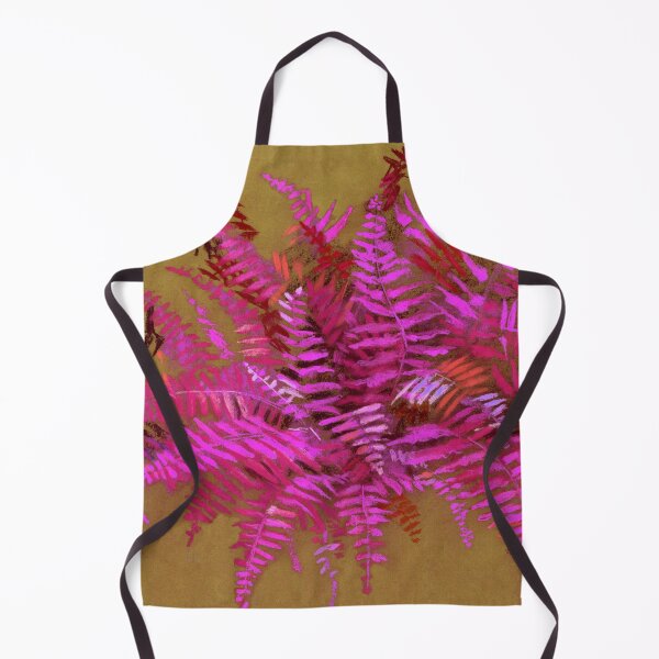 Item preview, Fern, Pink Gold, Autumn Plants, Floral Pastel designed and sold by Julia Khoroshikh.