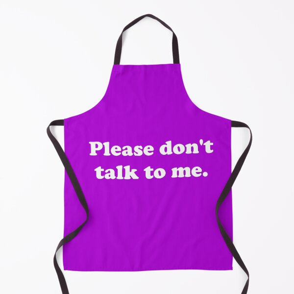 Item preview, Please don't talk to me. designed and sold by ThingsByJoy.
