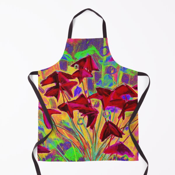 Item preview, Oxalis, Psychedelic Version, Abstract Floral designed and sold by Julia Khoroshikh.