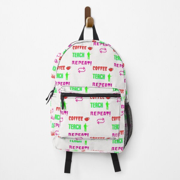 Item preview, Coffee teach repeat funny designed and sold by OneTimeEngineer.