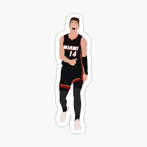 Miami Heat Stickers, Miami Heat 2022 NBA Playoffs Hype Stickers