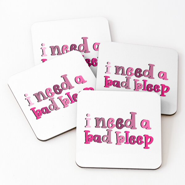 Item preview, Pink I Need a Bad Bleep designed and sold by kaylanettleton.