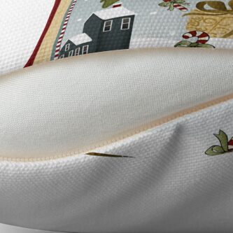 Alternate view of Merry Christmas - Santa Paws (Corgi) Throw Pillow
