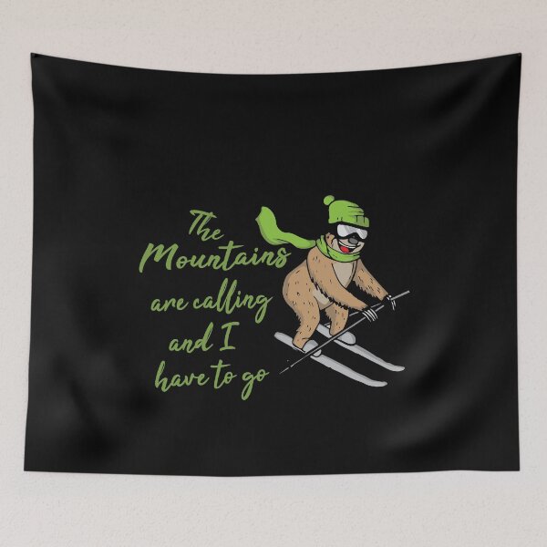 Item preview, Sloth Skiing Team designed and sold by braaax.