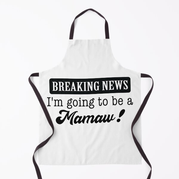 Item preview, Breaking News - I'm going to be a Mamaw designed and sold by LovenLaughter.