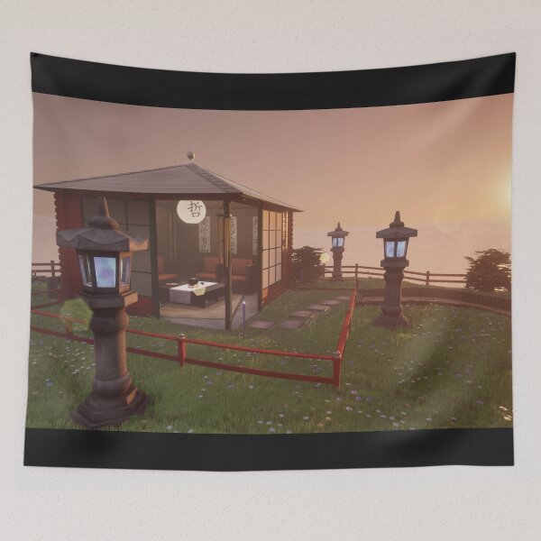 Item preview, Tea house in the evening designed and sold by Vanum-Chan.
