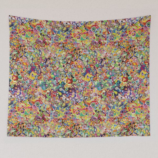 Item preview,  Colourful Abstract Art Pattern designed and sold by ABGdesigns.