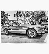 1969 Ford Mustang Mach 1 Poster