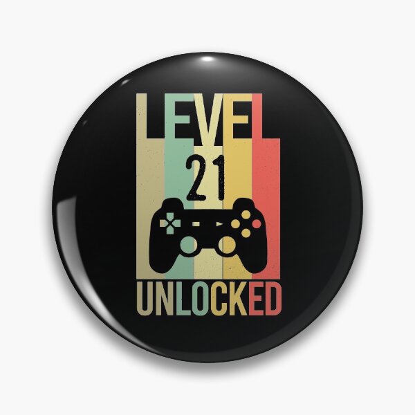 Item preview, Level 21 unlocked 21st birthday gift designed and sold by khaled11591.