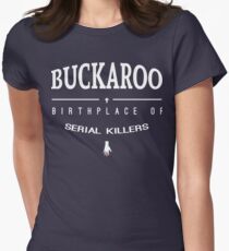 NailBiter - Buckaroo The Birthplace of serial killers Women's Fitted T-Shirt