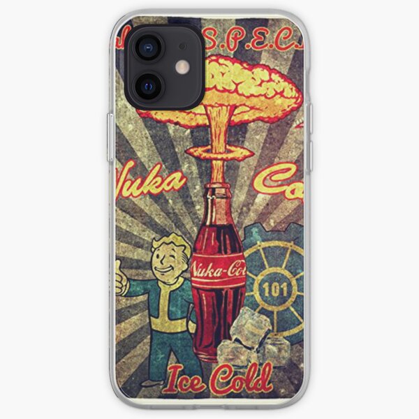 Anuncio Nuka Cola -Alta Calidad- Funda blanda para iPhone