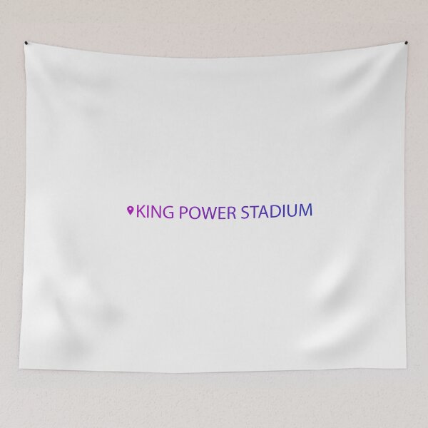 Item preview, "King Power Stadium" Leicester City Stadium Location Print designed and sold by TopTrendNow.
