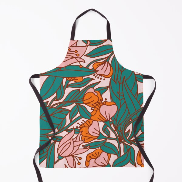 Item preview, Lush leaves and flowers designed and sold by AllPrintsAndArt.