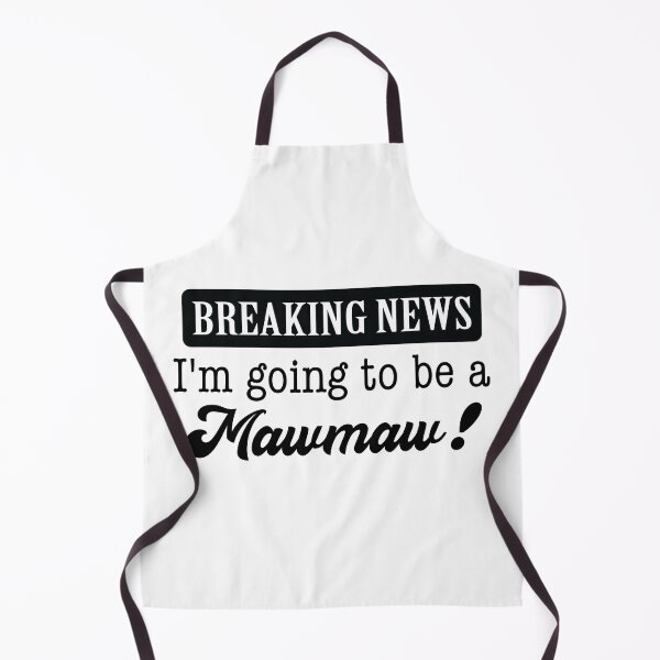 Item preview, Breaking News - I'm Going to be a Mawmaw designed and sold by LovenLaughter.