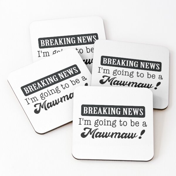 Item preview, Breaking News - I'm Going to be a Mawmaw designed and sold by LovenLaughter.